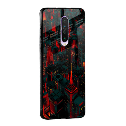 City Light Glass Case For Poco M4 5G