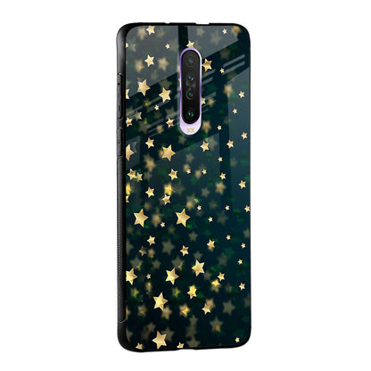 Dazzling Stars Glass Case For Poco M5