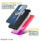 Kitty In Pocket Glass Case For Poco M5