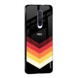 Abstract Arrow Pattern Glass Case For Poco M4 5G