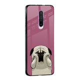Funny Pug Face Glass Case For Poco M5