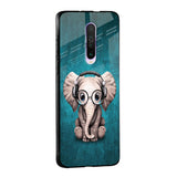 Adorable Baby Elephant Glass Case For Poco M5