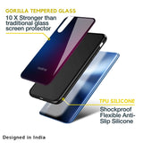 Mix Gradient Shade Glass Case For Realme 10 Pro Plus 5G