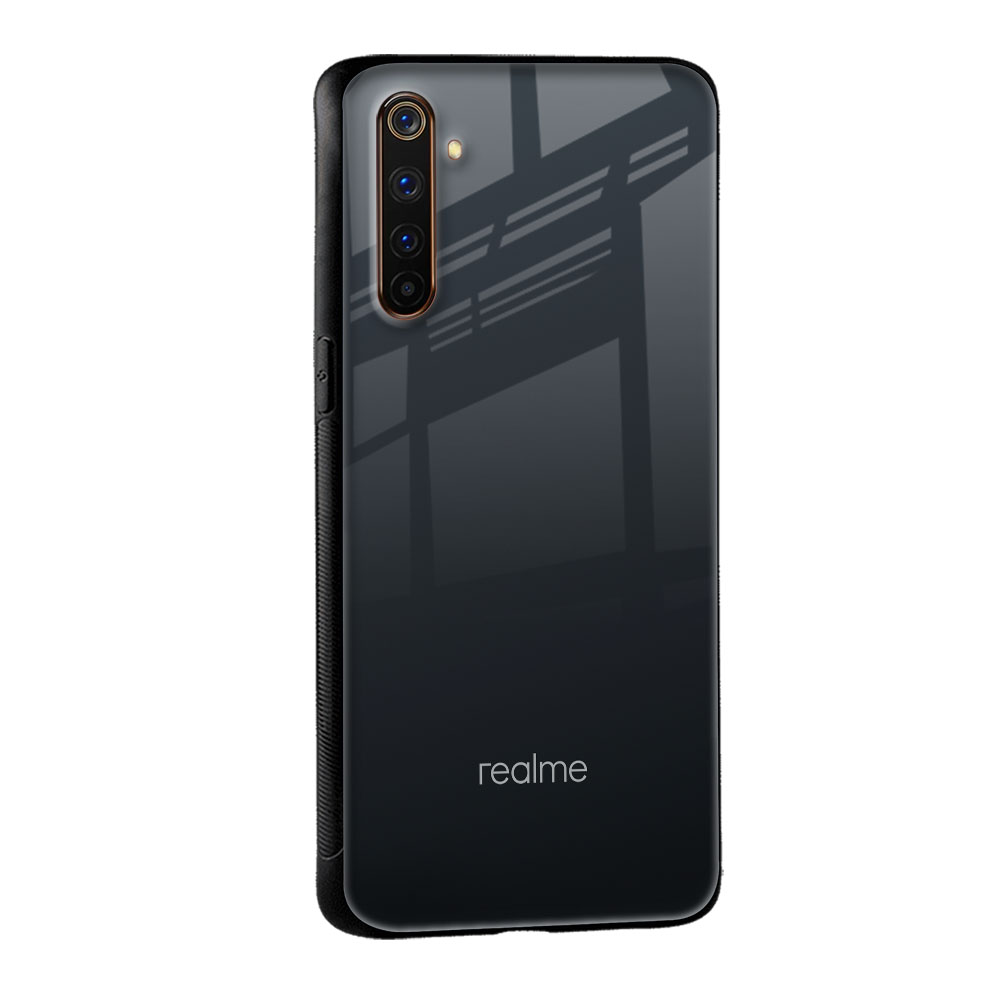 Stone Grey Glass Case For Realme 7 Pro