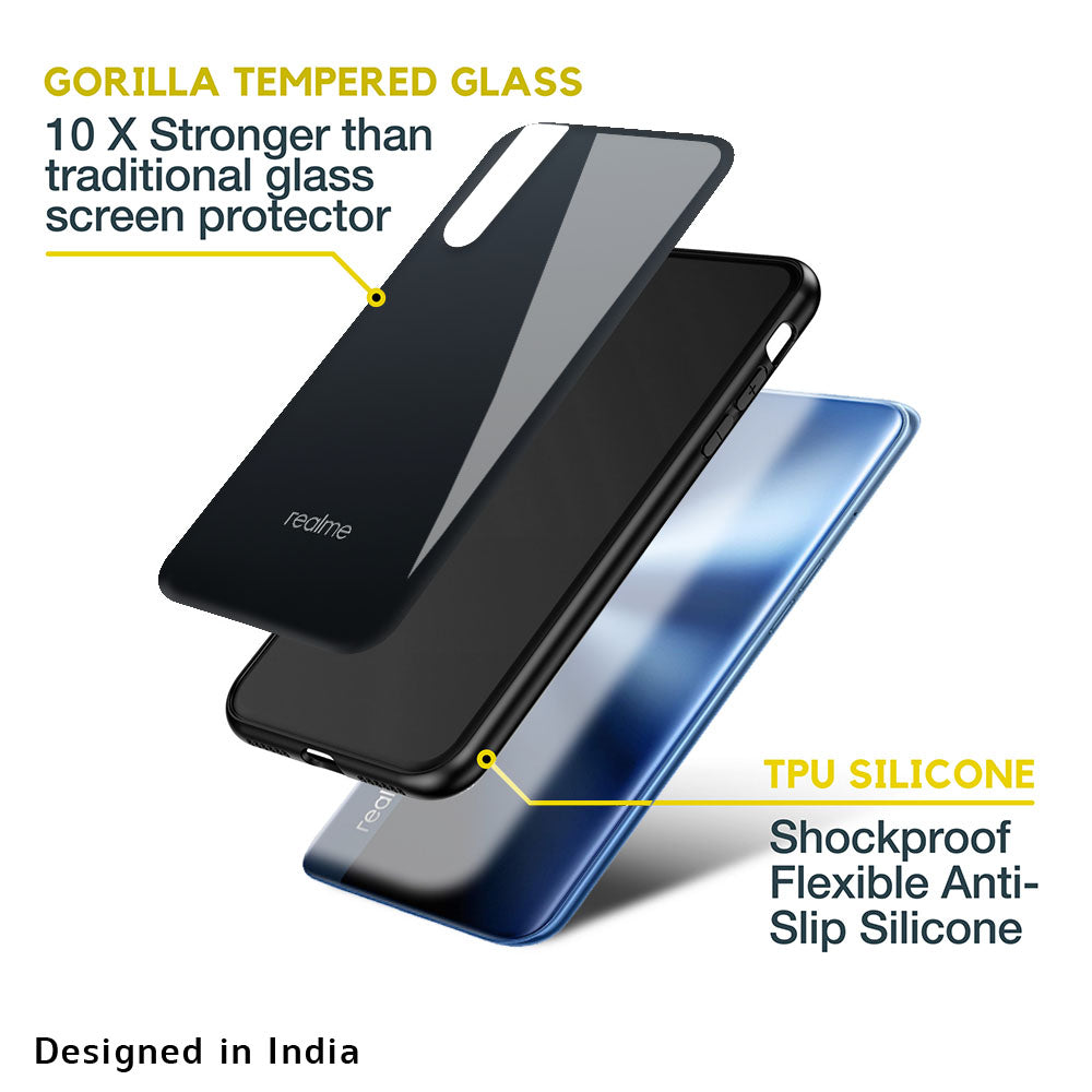 Stone Grey Glass Case For Realme C2