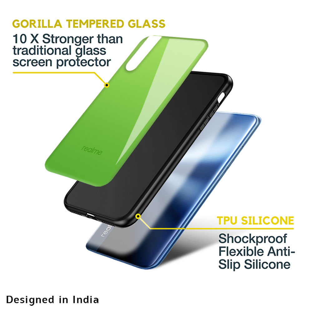 Paradise Green Glass Case For Realme 10 Pro Plus 5G
