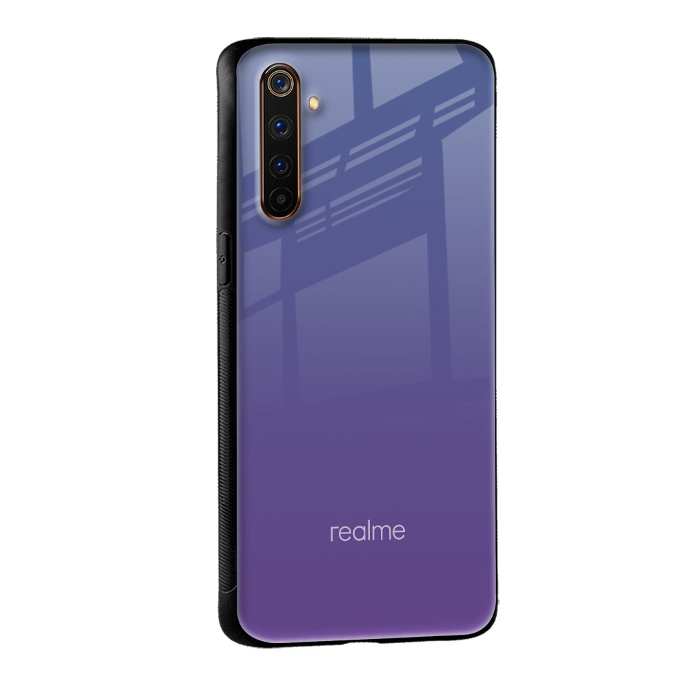 Indigo Pastel Glass Case For Realme 10 Pro 5G