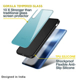 Arctic Blue Glass Case For Realme 10 Pro Plus 5G