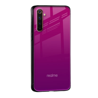 Magenta Gradient Glass Case For Realme 10 Pro Plus 5G