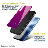 Magenta Gradient Glass Case For Realme 10 Pro Plus 5G