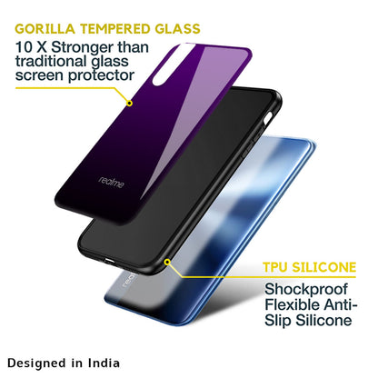 Harbor Royal Blue Glass Case For Realme 10 Pro Plus 5G