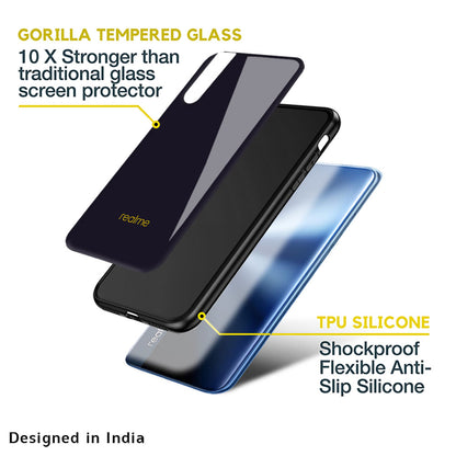 Deadlock Black Glass Case For Realme 8 Pro