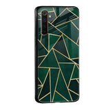 Abstract Green Glass Case For Realme GT Neo3