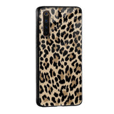 Leopard Seamless Glass Case For Realme 7