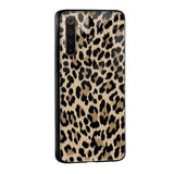 Leopard Seamless Glass Case For Realme 8