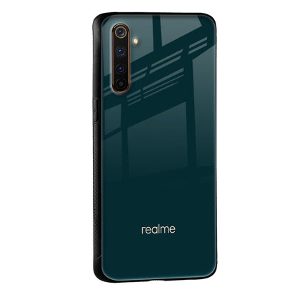 Hunter Green Glass Case For Realme C2