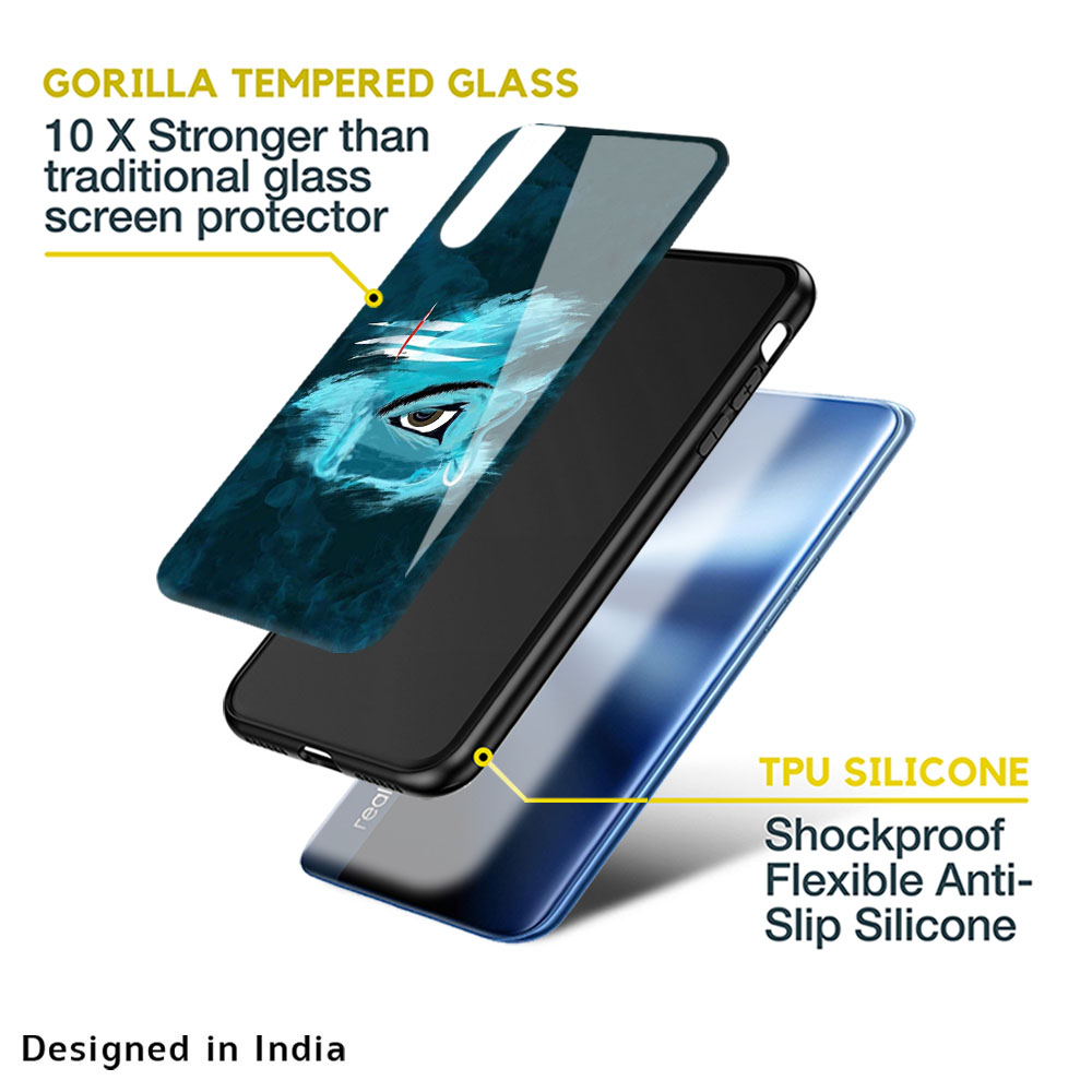 Power Of Trinetra Glass Case For Realme 9 5G