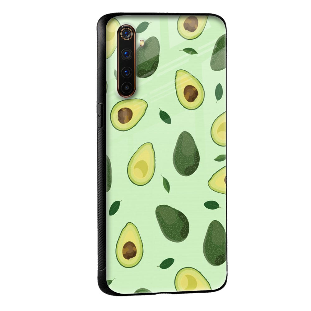 Avocado Green Glass Case For Realme C2