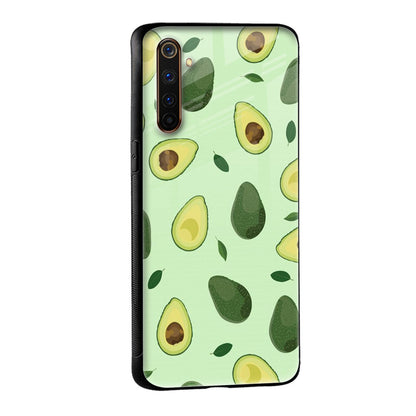 Avocado Green Glass Case For Realme X7 Pro