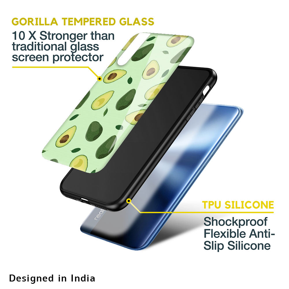 Avocado Green Glass Case For Realme C3
