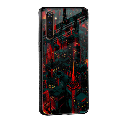 City Light Glass Case For Realme 10 Pro Plus 5G