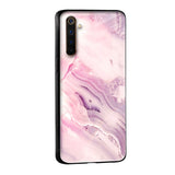 Diamond Pink Gradient Glass Case For Realme 9 5G