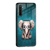 Adorable Baby Elephant Glass Case For Realme 9 5G