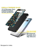 Peacock Feathers Glass case for Samsung Galaxy M12