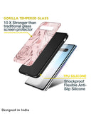 Shimmer Roses Glass case for Samsung Galaxy M12