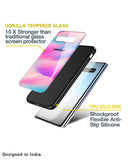 Colorful Waves Glass case for Samsung Galaxy M12
