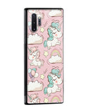 Balloon Unicorn Glass case for Samsung Galaxy M12