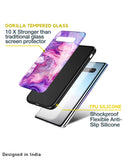 Cosmic Galaxy Glass Case for Samsung Galaxy M12