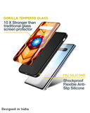 Arc Reactor Glass Case for Samsung Galaxy M12