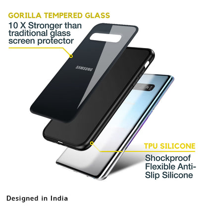 Stone Grey Glass Case For Samsung Galaxy F41