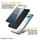 Smokey Grey Color Glass Case For Samsung Galaxy A03s