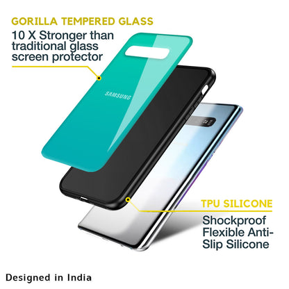 Cuba Blue Glass Case For Samsung Galaxy M13