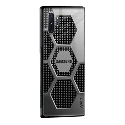 Hexagon Style Glass Case For Samsung Galaxy M13