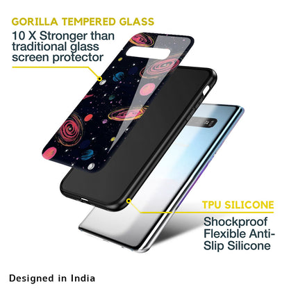 Galaxy In Dream Glass Case For Samsung Galaxy S10