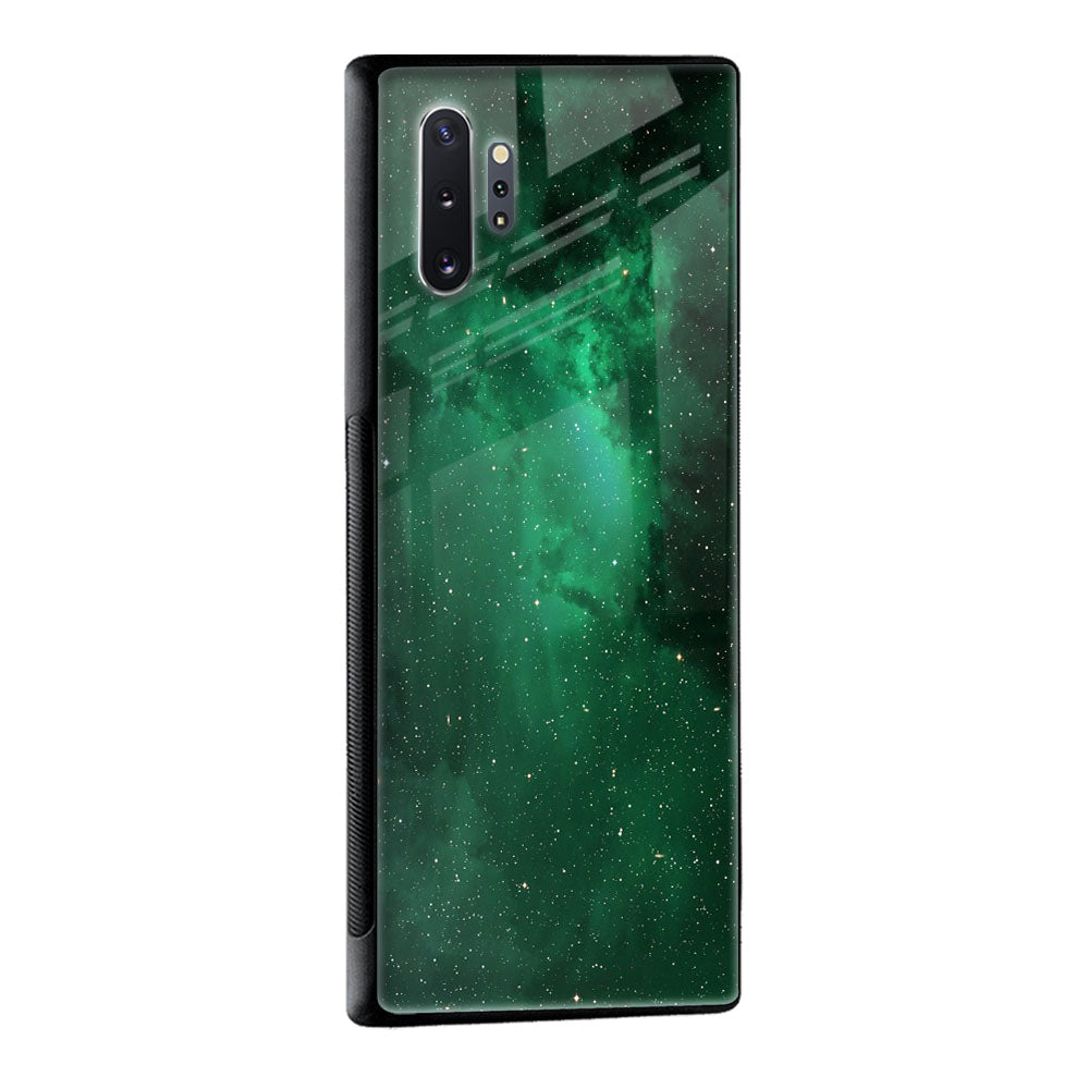 Emerald Firefly Glass Case For Samsung Galaxy M13