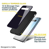 Deadlock Black Glass Case For Samsung Galaxy M53 5G