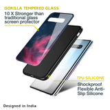 Moon Night Glass Case For Samsung Galaxy S10E