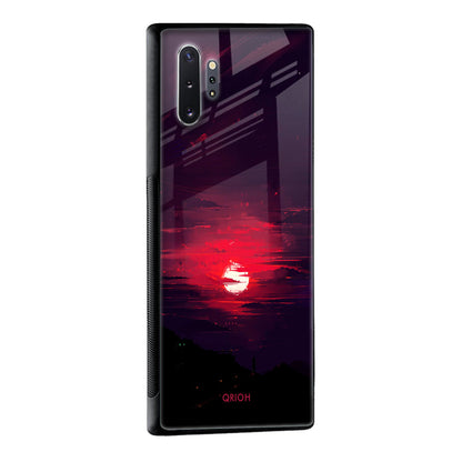 Morning Red Sky Glass Case For Samsung Galaxy A23