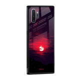 Morning Red Sky Glass Case For Samsung Galaxy M51
