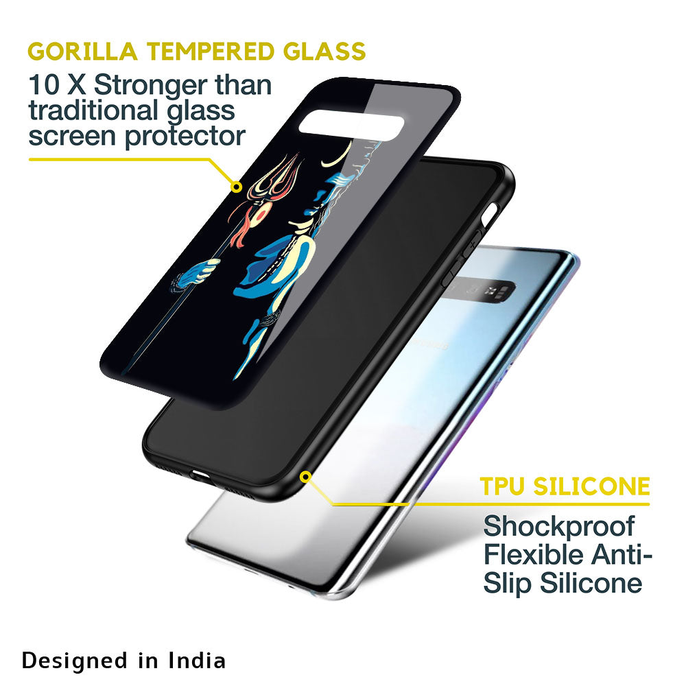 Mahakal Glass Case For Samsung Galaxy S10