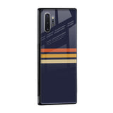 Tricolor Stripes Glass Case For Samsung Galaxy Note 10