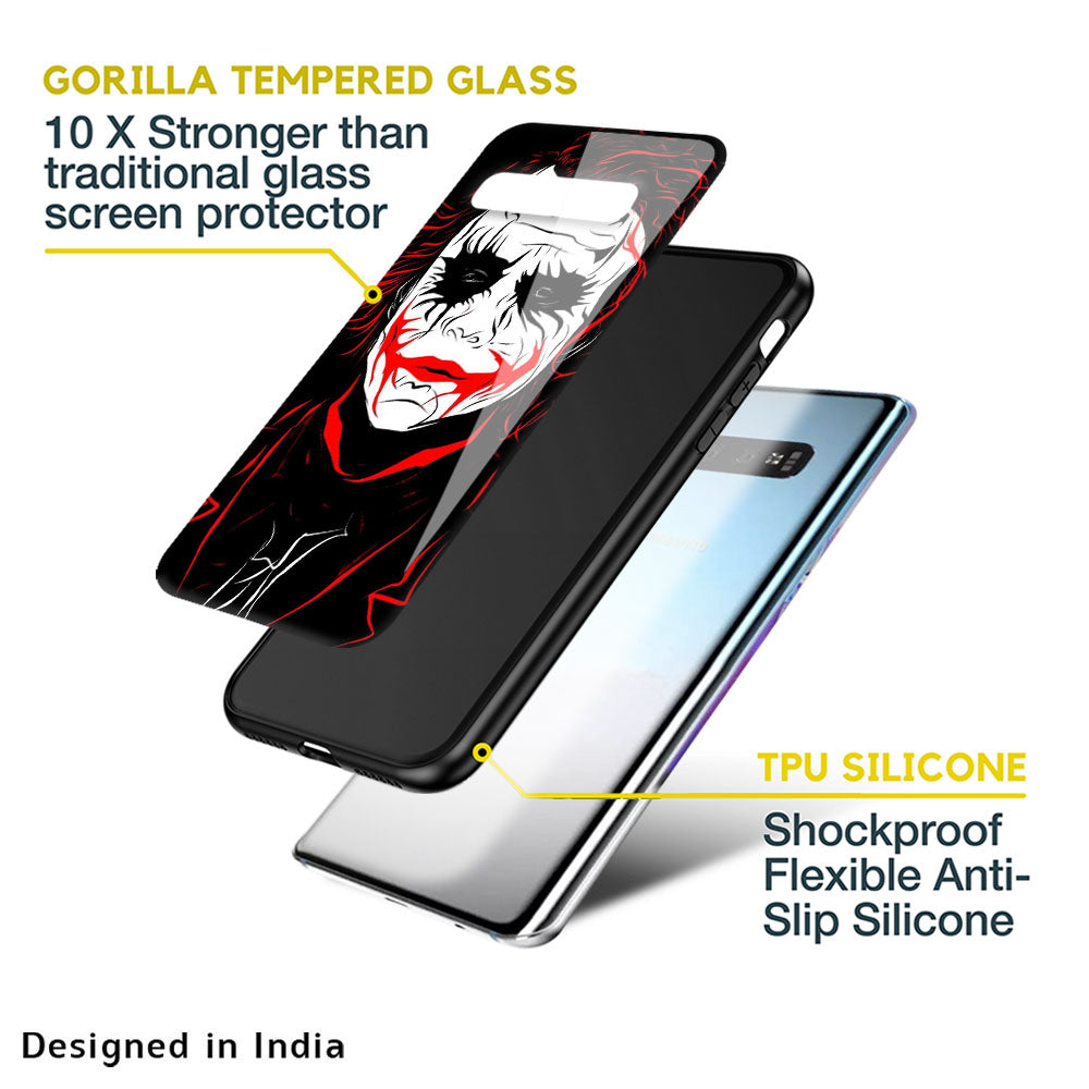 Life In Dark Glass Case For Samsung Galaxy M13