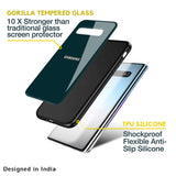 Hunter Green Glass Case For Samsung Galaxy A53 5G