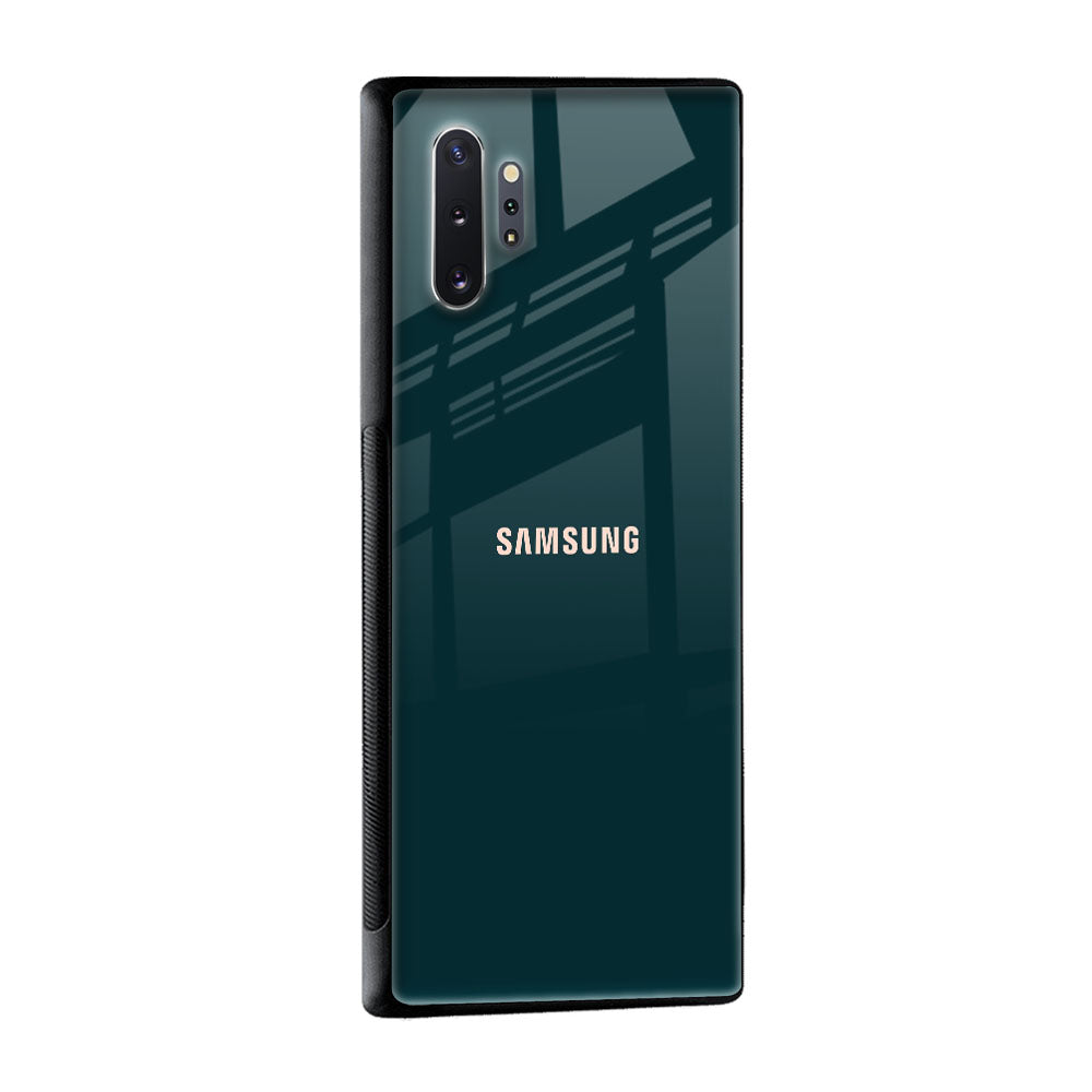 Hunter Green Glass Case For Samsung Galaxy F41
