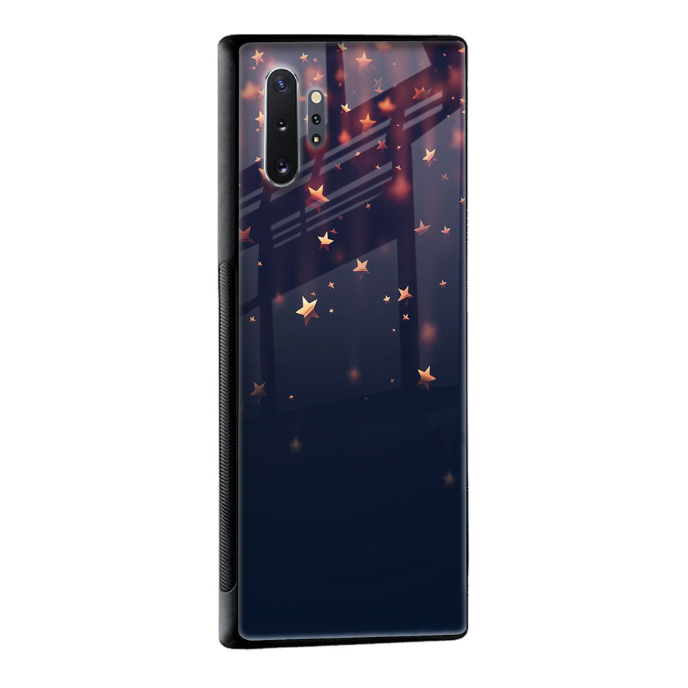 Falling Stars Glass Case For Samsung Galaxy M13