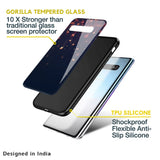 Falling Stars Glass Case For Samsung Galaxy M13